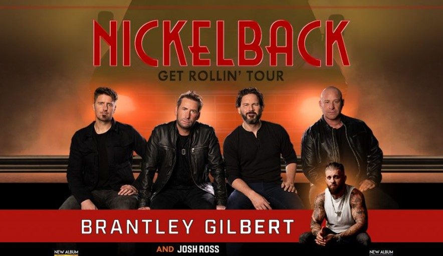 Nickelback, Brantley Gilbert & Josh Ross at T-Mobile Center