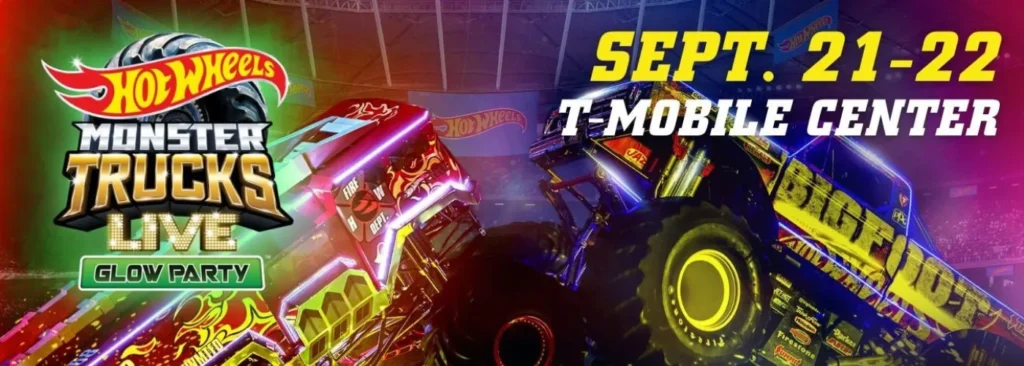 Hot Wheels Monster Trucks Live - Glow Party at T-Mobile Center